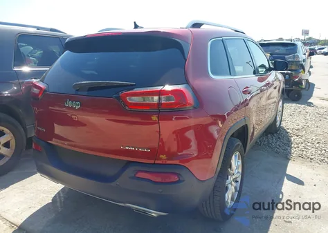 2015 Jeep Cherokee Limited из США, поврежденный, VIN 1C4PJMDS7FW606545